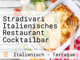 Stradivari Italienisches Restaurant Cocktailbar