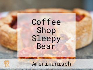 Coffee Shop Sleepy Bear