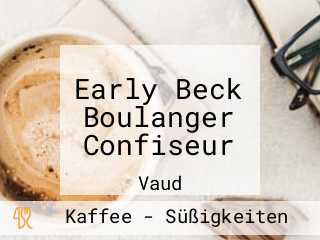 Early Beck Boulanger Confiseur