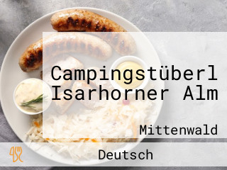 Campingstüberl Isarhorner Alm