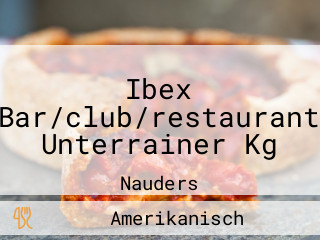Ibex Bar/club/restaurant Unterrainer Kg