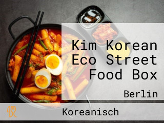 Kim Korean Eco Street Food Box