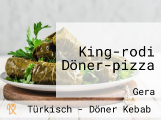 King-rodi Döner-pizza