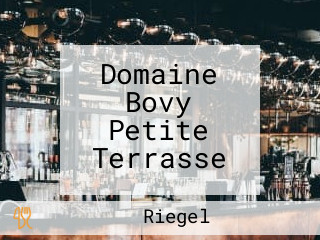Domaine Bovy Petite Terrasse