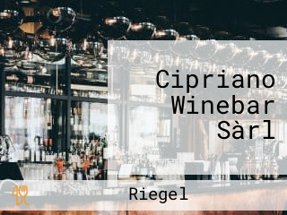 Cipriano Winebar Sàrl