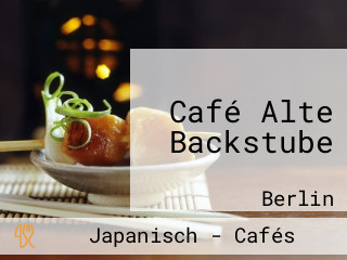 Café Alte Backstube