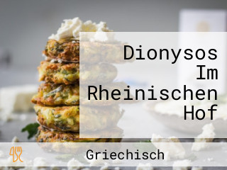 Dionysos Im Rheinischen Hof