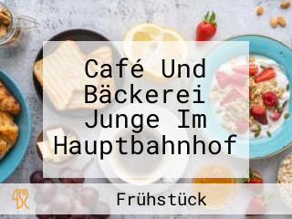 Café Und Bäckerei Junge Im Hauptbahnhof