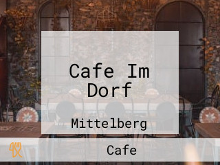 Cafe Im Dorf