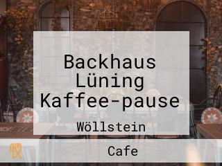 Backhaus Lüning Kaffee-pause