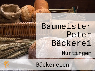 Baumeister Peter Bäckerei