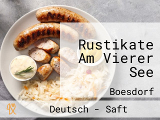 Rustikate Am Vierer See