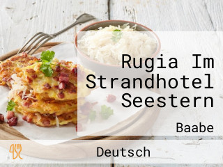 Rugia Im Strandhotel Seestern