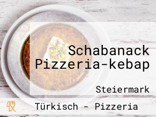 Schabanack Pizzeria-kebap