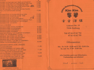 China Schnellrestaurant Kim Kim