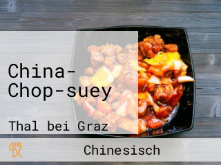 China- Chop-suey