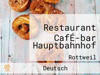 Restaurant CafÉ-bar Hauptbahnhof