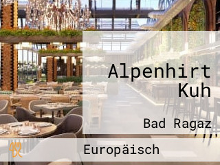 Alpenhirt Kuh