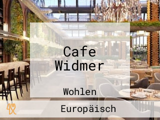 Cafe Widmer