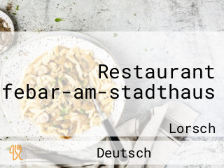 Restaurant Cafebar-am-stadthaus