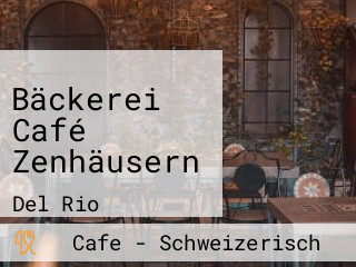 Bäckerei Café Zenhäusern