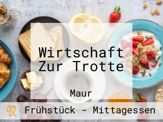 Wirtschaft Zur Trotte