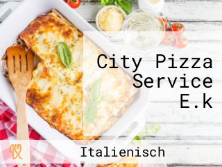 City Pizza Service E.k