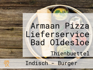 Armaan Pizza Lieferservice Bad Oldesloe