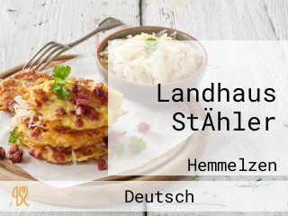Landhaus StÄhler