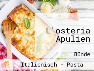 L'osteria Apulien