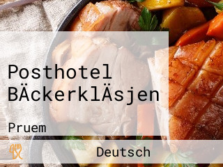 Posthotel BÄckerklÄsjen