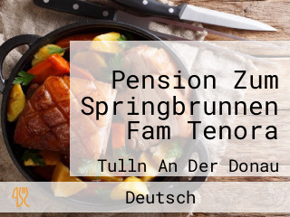 Pension Zum Springbrunnen Fam Tenora