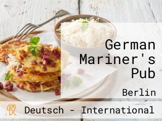 German Mariner's Pub