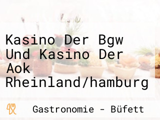Kasino Der Bgw Und Kasino Der Aok Rheinland/hamburg Birsen Und Hans-martin Möller