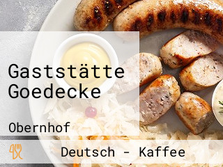 Gaststätte Goedecke