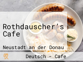 Rothdauscher’s Cafe