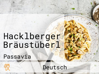 Hacklberger Bräustüberl