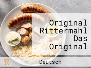 Original Rittermahl Das Original Ritteressen Seit 1984