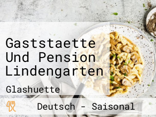 Gaststaette Und Pension Lindengarten