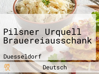 Pilsner Urquell Brauereiausschank