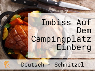 Imbiss Auf Dem Campingplatz Einberg