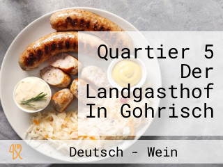 Quartier 5 Der Landgasthof In Gohrisch