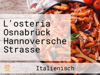 L'osteria Osnabrück Hannoversche Strasse