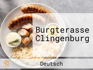 Burgterasse Clingenburg