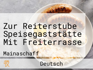 Zur Reiterstube Speisegaststätte Mit Freiterrasse