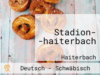 Stadion- -haiterbach