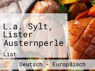 L.a. Sylt, Lister Austernperle