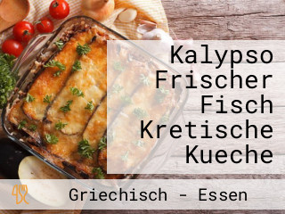 Kalypso Frischer Fisch Kretische Kueche