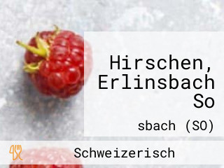 Hirschen, Erlinsbach So