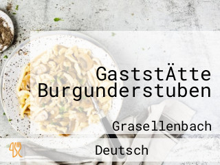 GaststÄtte Burgunderstuben